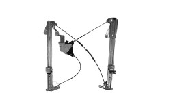 ALZAVETRO ELETTRICO SINISTRO CON MOTORE CONNETTORE RETTANGOLARE 6 PIN MERCEDES Actros MP4 Cabina Larga