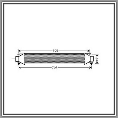 Intercooler Alfa Romeo Mito-(Anno 2008-2016)