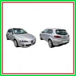 Paraurti Posteriore Con Primer Alfa Romeo 147-(Anno 2004-2010)