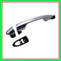 Front Front Handle Right-Chrome Satin-Without Hole NOTTOLINO ALFA ROMEO Juliet-(Year 2016 Onwards)