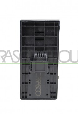Pulsantiera Nera-4 Interruttori-Alzacristallo Porta Anteriore Sinistra-4 Pins Audi-A4 (B8)-Mod. 12/07-12/11