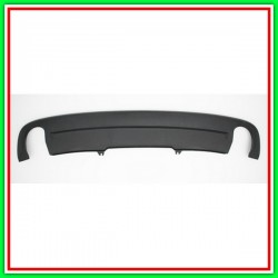 Spoiler Paraurti Rear Black With Exhaust Right and Left AUDI A4 (B9)-(Year 2015-2019)