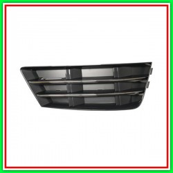 Right Grid Paraurti Black-With Chrome Molding AUDI A4 (B9)-(Year 2015-2019)