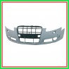 Paraurti Anteriore Con Primer-Con Tappo Coprigancio-Con Fori Pdc-Supporti-Con Fori Lavafari Audi A6-(Anno 2004-2008)