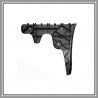Staffa Centrale Destra Paraurti Posteriore-Plastica Mod 4 Porte Audi A6-(Anno 2004-2008)