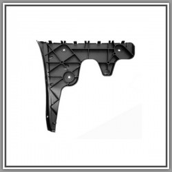 Central Bracket Left PARAURTI Rear-PLASTICA Mod 4 Doors AUDI A6-(Year 2004-2008)