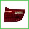 Fanale Posteriore Sinistro Interno-Senza Portalampada-Rosso-Rosa-Led-Station Wagon Mod 07-08 Audi A6-(Anno 2004-2008)