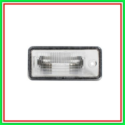Luce Targa Destra Con Lampadina Audi A6-(Anno 2004-2008)
