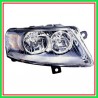 Proiettore Destro H1-H7 Elettrico Senza Motore Audi A6-(Anno 2004-2008)