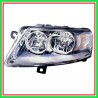 Proiettore Sinistro H7-H1 Elettrico Senza Motore Audi A6-(Anno 2004-2008)