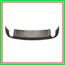 Spoiler Paraurti Posteriore Nero Goffrato-Con Scarico Singolo A Destra E A Sinistra Audi A6-(Anno 2008-2011)