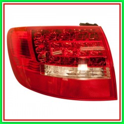 Rear Headlight Left Exterior-Without Lamp holders Mod Station Wagon-Led AUDI A6-(Year 2008-2011)