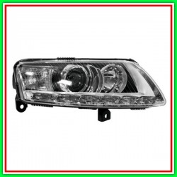 Proiettore Destro Led-D3S-H7 Elettrico-Con Motore Audi A6-(Anno 2008-2011)
