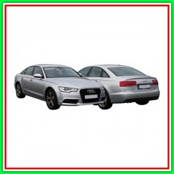 Griglia Destra Paraurti Nera-Con Sede Fendi-Con Modanatura Cromata Audi A6 (4G2)-(Anno 2011-2014)