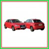 Paraurti Anteriore Sinistro Con Primer-Con Fori Lavafari E Tappi-Con Fori Pdc-Supporti Audi A1-(Anno 2010-2014)
