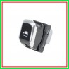Interruttore Alzacristallo Nero/Bordo Cromato-Porta Anteriore Destra-4 Pins Audi-A1-Mod. 07/14-09/18