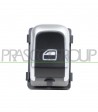 Interruttore Alzacristallo Nero/Bordo Cromato-Porta Anteriore Destra-4 Pins Audi-A1-Mod. 07/14-09/18