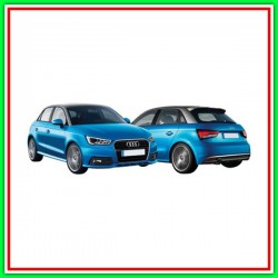 Interruttore Alzacristallo Nero/Bordo Cromato-Porta Anteriore Destra-4 Pins Audi-A1-Mod. 07/14-09/18
