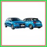 Interruttore Alzacristallo Nero/Bordo Cromato-Porta Anteriore Destra-4 Pins Audi-A1-Mod. 07/14-09/18