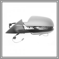 Retrovisore Sinistro Elettrico-Termico Con Primer-Con Fanale-Con Memoria-Con Oscuramento Automatico-Con Lane Assist-Asf-Cromato