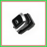 Interruttore Alzacristallo Nero-Bordo Cromato-Porta Posteriore Destra-Sinistra-4 Pins Audi A5 (8T) Sportback-(Anno 2011-2017)