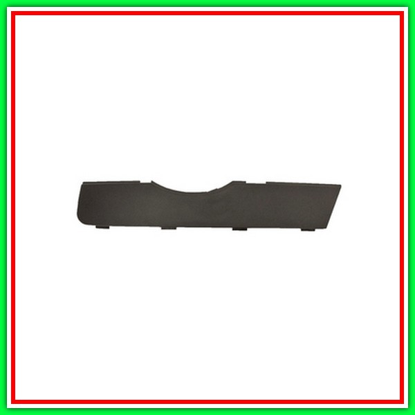 Modanatura Griglia Sinistra Nera Goffrata-Con Traccia Pdc Audi Q3 (8U)-(Anno 2011-2014)