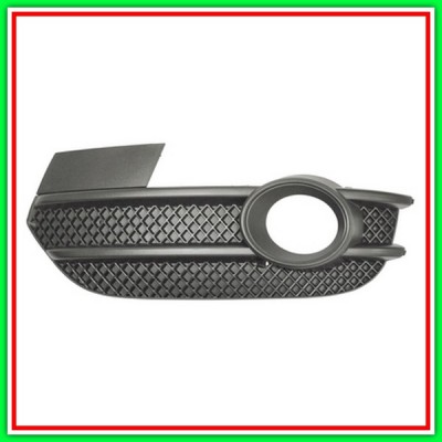 Griglia Sinistra Paraurti Goffrata Nera Con Sede Fendinebbia Audi Q3 (8U)-(Anno 2011-2014)