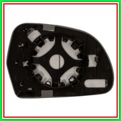 Piastra Specchio Sinistra Asferica Cromata Audi Q3 (8U)-(Anno 2011-2014)