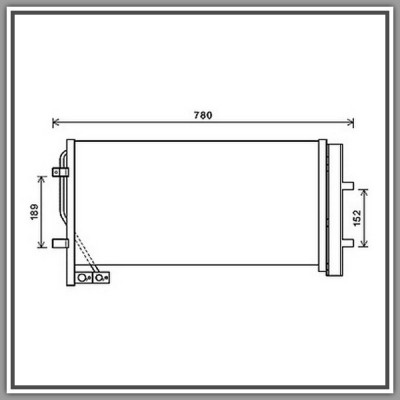 Condensatore Audi Q3 (8U)-(Anno 2011-2014)