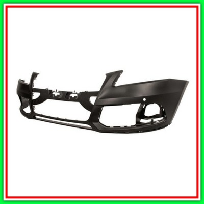 Paraurti Anteriore Con Primer-Con Fori Pdc-Supporti-Con Tracce Lavafari Audi Q5-(Anno 2012-2016)