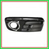 Griglia Sinistra Paraurti Nera Lucida-Con Sede Fendi-Con Cornice Cromata Audi Q5-(Anno 2012-2016)