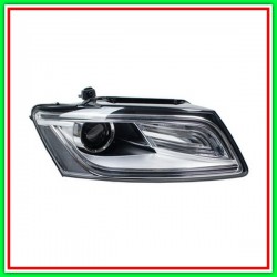 Proiettore Destro Xenon D3S-H7 Elettrico-Con Motore-Con Luce Diurna A Led-Cromato Audi Q5-(Anno 2012-2016)