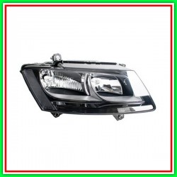 Proiettore Destro H7+H7 Elettrico-Con Motore-Nero Audi-Q5-Mod. 09/12-12/16