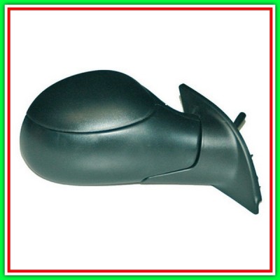 Retrovisore Destro Elettrico-Termico-Con Primer-Con Sonda-Convesso-Cromato Citroen C3-(Anno 2002-2005)