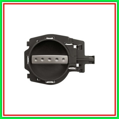 Maniglia Interna Anteriore-Posteriore Destra-Con Leva Argento-Mostrina-Nera Citroen C3-(Anno 2002-2005)