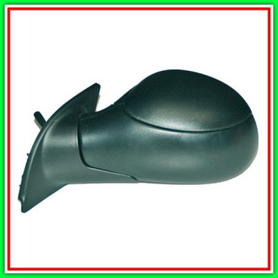 Retrovisore Sinistro A Cavi-Nero Citroen C3-(Anno 2002-2005)