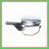 Retrovisore Sinistro Elettrico-Termico Con Primer-Con Fanale-Convesso-Cromato Citroen C3-(Anno 2016-2020)