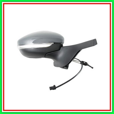 Retrovisore Destro A Cavi Con Primer-Con Sonda-Con Fanale-Convesso/Cromato Citroen-C3-Mod. 09/16-09/20