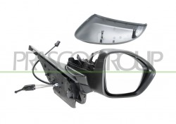 Retrovisore Destro A Cavi Con Primer-Con Sonda-Con Fanale-Convesso/Cromato Citroen-C3-Mod. 09/16-09/20