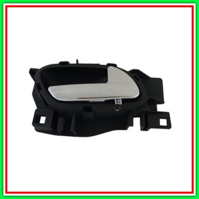 Right Front Inner Handle With Black Chrome Lever-Black CITROEN C4 Picasso-(Year 2007-2010)