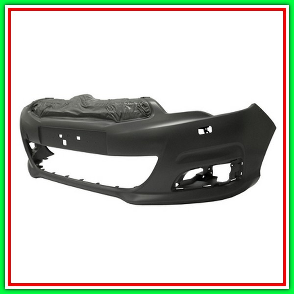 Paraurti With Primer-Con Fori Lavafari CITROEN C4-(Year 2010-2017)