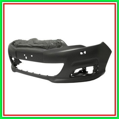 Paraurti With Primer-Con Fori Lavafari CITROEN C4-(Year 2010-2017)