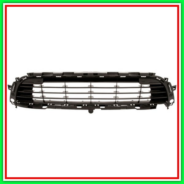 Central Grid Paraurti Front-Black CITROEN C4-(Year 2010-2017)
