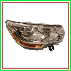 Right Projector H1-H7 Electric With Engine Mod Up 12-2015 CITROEN C4-(Year 2010-2017)