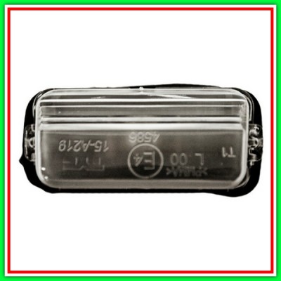 Luce Targa Con Lampadina Citroen C4 Grand Picasso-(Anno 2007-2013)
