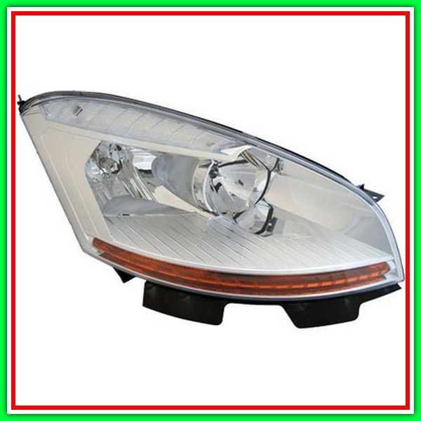 Proiettore Destro H1-H7 Elettrico Con Motore Citroen C4 Grand Picasso-(Anno 2007-2013)