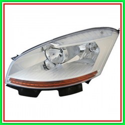 Proiettore Sinistro H1-H7 Elettrico Con Motore Citroen C4 Grand Picasso-(Anno 2007-2013)