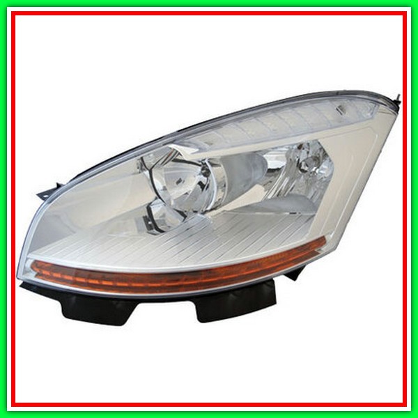 Proiettore Sinistro H1-H7 Elettrico Con Motore Citroen C4 Grand Picasso-(Anno 2007-2013)