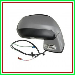 Retrovisore Destro Elettrico-Termico-Con Primer-Con Sonda-Con Fanale-Con Luce Cortesia Citroen C4 Grand Picasso-(Anno 2007-2013)