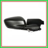 Retrovisore Destro Elettrico-Nero-Con Sonda-Convesso-Cromato-5 Pins-2 Connettori Citroen C4 Cactus-(Anno 2014-2018)